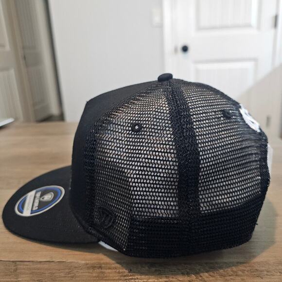 North Carolina Tar Heels Snapback Trucker Hat Cap Black UNC Embroidered TOW - Picture 6 of 9